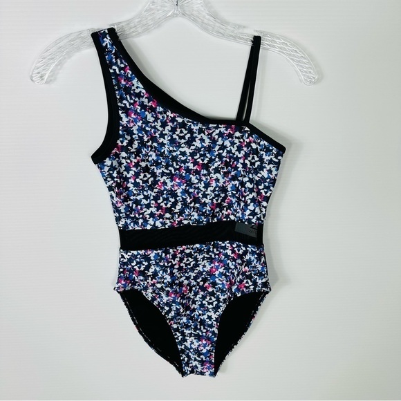 Z by Zella Girls Sz 12 Swimsuit One Piece NWT - Picture 1 of 10